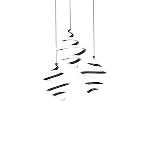 Whirl - 63W 3 LED 4-CCT Pendant-8.13 Inches Tall and 12 Inches Wide - 1332620