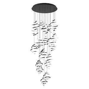 Whirl - 439W 21 LED 4-CCT Pendant-8.13 Inches Tall and 26 Inches Wide - 1332660