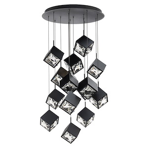 Ice Cube - 108W 15 LED 4-CCT Pendant-8 Inches Tall and 24.88 Inches Wide - 1332644
