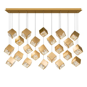 Ice Cube - 165W 23 LED 4-CCT Pendant-8 Inches Tall and 17.75 Inches Wide - 1332725