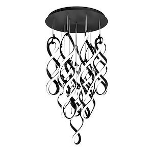 Interlace - 321W 15 LED 4-CCT Pendant-20.5 Inches Tall and 23 Inches Wide - 1332674