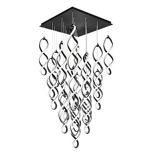 Interlace - 536W 5 LED 4-CCT Pendant-20.5 Inches Tall and 29.63 Inches Wide - 1332666