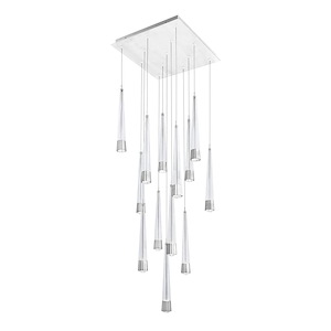 Quill - 104W 13 LED 4-CCT Pendant-70.62 Inches Tall and 20 Inches Wide - 1332684