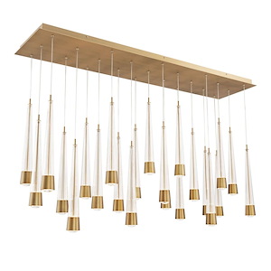 Quill - 184W 23 LED 4-CCT Pendant-84.53 Inches Tall and 12 Inches Wide - 1332626