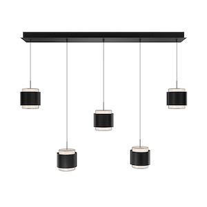 Banded - 50W 5 4CCT LED Pendant-5 Inch Tall and 41.5 Inch Length - 1374092