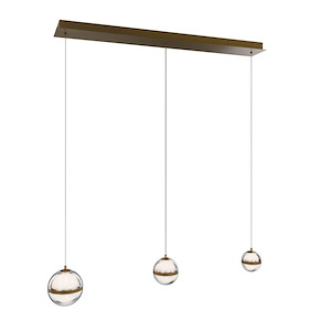 Cyllindra - 28W 3 4CCT LED Pendant-6.38 Inch Tall and 41.5 Inch Length - 1374165