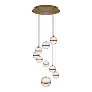 Cyllindra - 84W 9 4CCT LED Pendant-6.38 Inch Tall and 5.88 Inch Wide - 1374112