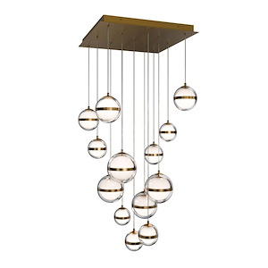 Cyllindra - 128W 13 4CCT LED Pendant-6.38 Inch Tall and 21 Inch Length - 1374204