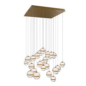 Cyllindra - 236W 25 4CCT LED Pendant-6.38 Inch Tall and 29 Inch Length - 1374168