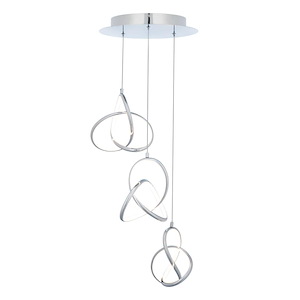 Vornado - 44W 3 LED Pendant-7.5 Inches Tall and 12 Inches Wide - 1332642