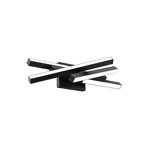 Parallax - 19.5W 1 LED Bath Vanity-7 Inch Tall and 7.88 Inch Wide - 1367978