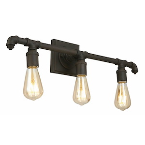 Wymer - 3-Light Bath Vanity Light - Matte Bronze - 1267010