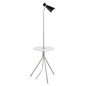Policara - 1 Light Floor Lamp In Transitional Style-62.75 Inches Tall and 24.13 Inches Wide - 1257097