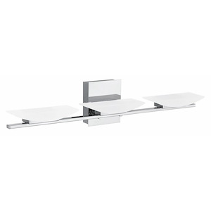 Metrass 3 - 65.4W 3 LED Bath Vanity In Contemporary Style-5.75 Inches Tall and 27.5 Inches Wide - 1290190