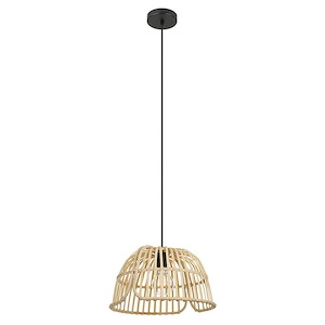 Glyneath - 1 Light Pendant-8.27 Inches Tall and 14.75 Inches Wide - 1297266