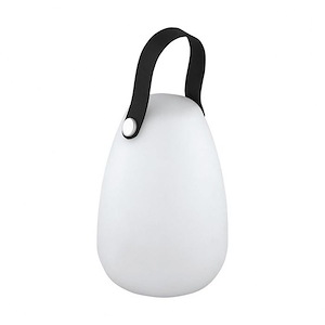 Solar - 4W 2 LED Outdoor Table Lamp-7.87 Inches Tall and 5.5 Inches Wide - 1297279