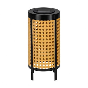 Solar - 0.06W 1 LED Outdoor Table Lamp-10.25 Inches Tall and 4.84 Inches Wide - 1296900