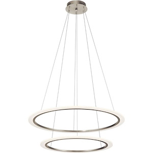 Hyvo - 36.5 Inch 66W 2 Led Chandelier