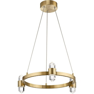 Arabella - 20.5 Inch 21W 6 Led Chandelier