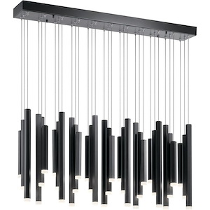 Soho - 36 Inch 33 Led Linear Chandelier