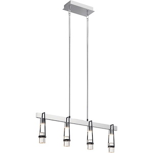 Ayse - 32 Inch 14 Led Linear Chandelier - 1157744