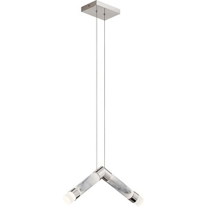 Avedu - 20.5 Inch 75W 2 Led Pendant