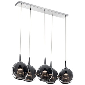 Zin - 42 Inch 5 Led Linear Chandelier - 982136