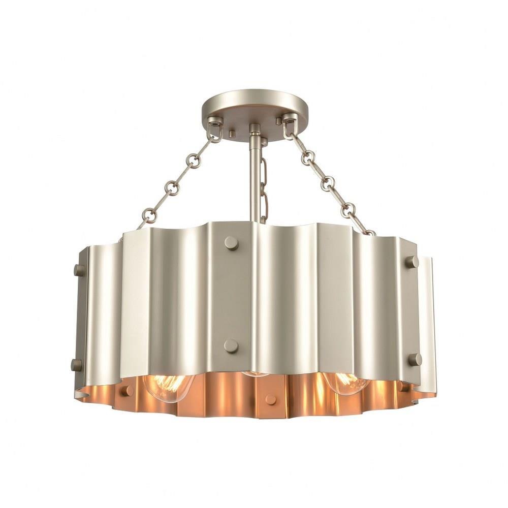 Semi Flush Mount Light, Modern & Contemporary