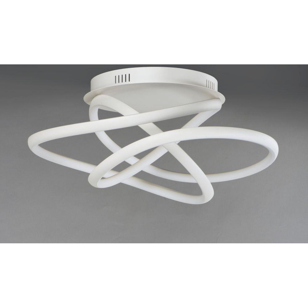 ET2 Lighting - E30640-MW - Twisted-52W 1 LED Flush Mount-24.5 Inches ...