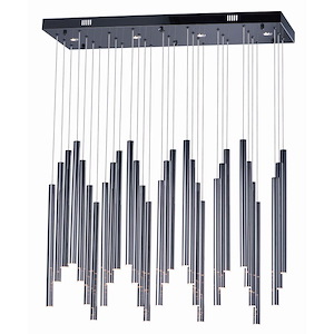 Flute-35W 35 LED Pendant-11.75 Inches wide by 17.75 inches high - 657932