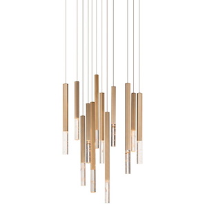 Diaphane - 60W 12 LED Pendant-23.75 Inches Tall and 27.5 Inches Wide - 1309509