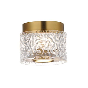 Elysian - 10W 1 LED Flush Mount-4.5 Inches Tall and 5.5 Inches Wide - 1342735