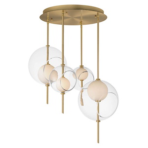 Martini - 34W 4 LED Pendant-18.25 Inches Tall and 23.75 Inches Wide - 1327144