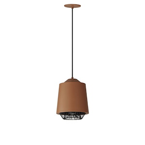 Phoenix - 9W 1 LED Pendant-11.25 Inches Tall and 9 Inches Wide - 1284281