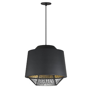 Phoenix - 9W 1 LED Pendant-17 Inches Tall and 18.5 Inches Wide - 1284186