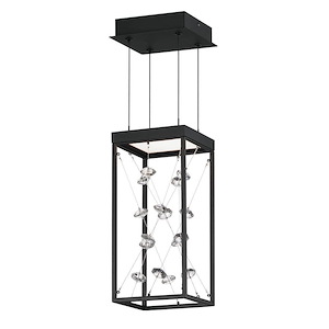 Entanglement - 11W 1 LED Pendant-12.75 Inches Tall and 6 Inches Wide - 1327152