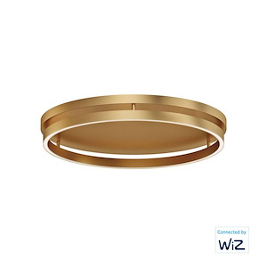 Groove-1 LED Flush Mount-24.5 Inches wide by 3.25 inches high - 1025121