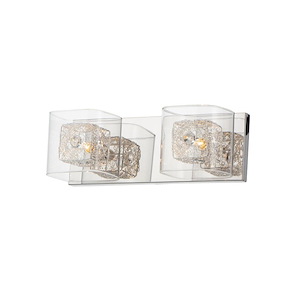Gem-2 Light Bath Vanity in Modern style-14.5 Inches wide by 5.25 inches high - 513919