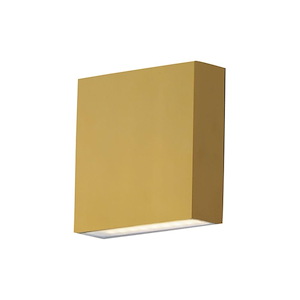 Brik - 8W 2 LED Outdoor Wall Mount-4.75 Inches Tall and 4.75 Inches Wide - 1311170