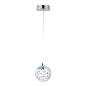 Orb II-5W 1 LED Pendant in Traditional style-5.5 Inches wide by 5.75 inches high - 700006