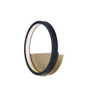 Hoopla-11W 1 LED Wall sconce-11.75 Inches wide by 11.75 inches high - 699992