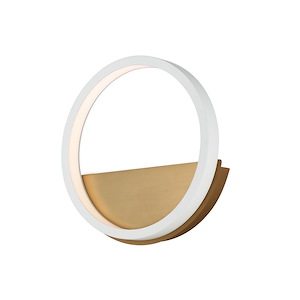 Hoopla - 1W 12 LED Wall Sconce-12 Inch Tall and 12 Inch Wide - 1370573