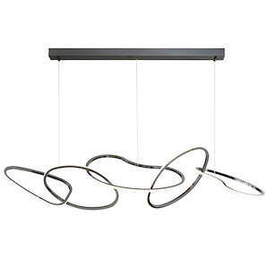 Unity - 50W 1 LED Linear Pendant-12 Inches Tall and 55 Inches Wide - 1266068