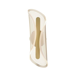 Manta - 12W 1 LED Wall Sconce-16.5 Inches Tall - 1311189