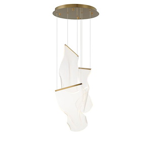 Rinkle - 9W 3 LED Pendant-15.75 Inches Tall and 15.75 Inches Wide - 1284284