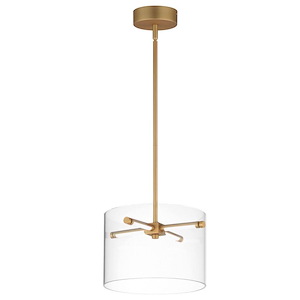 Polo - 22W 1 LED Pendant-8.25 Inches Tall and 12.5 Inches Wide - 1327205