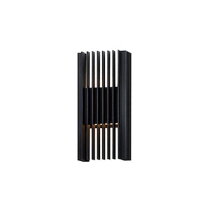 Rampart - 12W 2 LED Outdoor Wall Mount-11.75 Inches Tall and 5.5 Inches Wide - 1309526