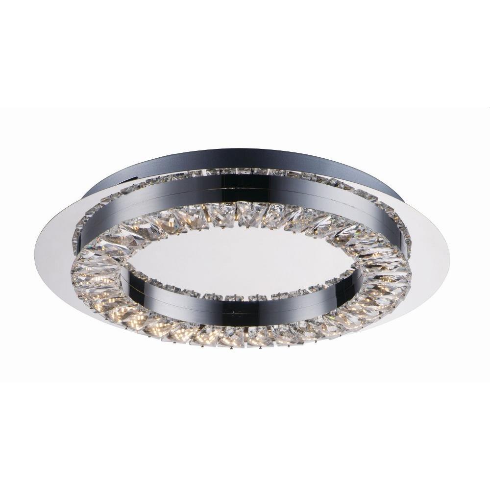 ET2 Lighting - E30561-20PC - Charm-31W 1 LED Flush Mount-17 Inches wide by  2.5 inches high