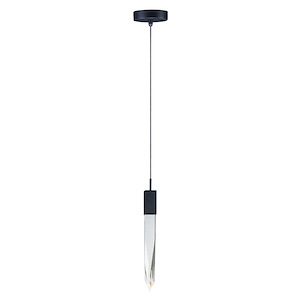 Quartz-6W 1 LED Pendant-4.75 Inches wide by 21 inches high - 821164