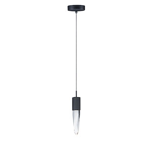 Quartz-6W 1 LED Pendant-4.75 Inches wide by 17.25 inches high - 821160